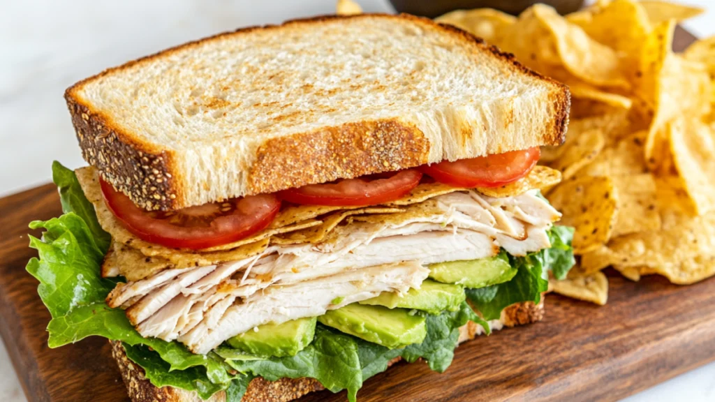 turkey avocado sandwich