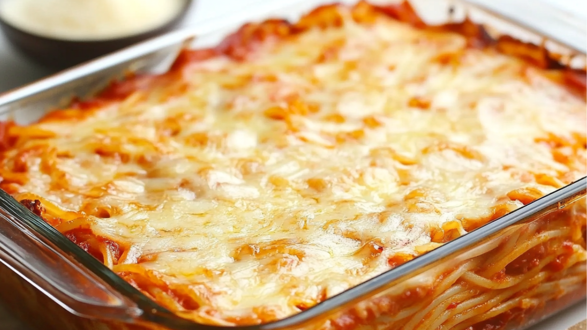 spaghetti casserole