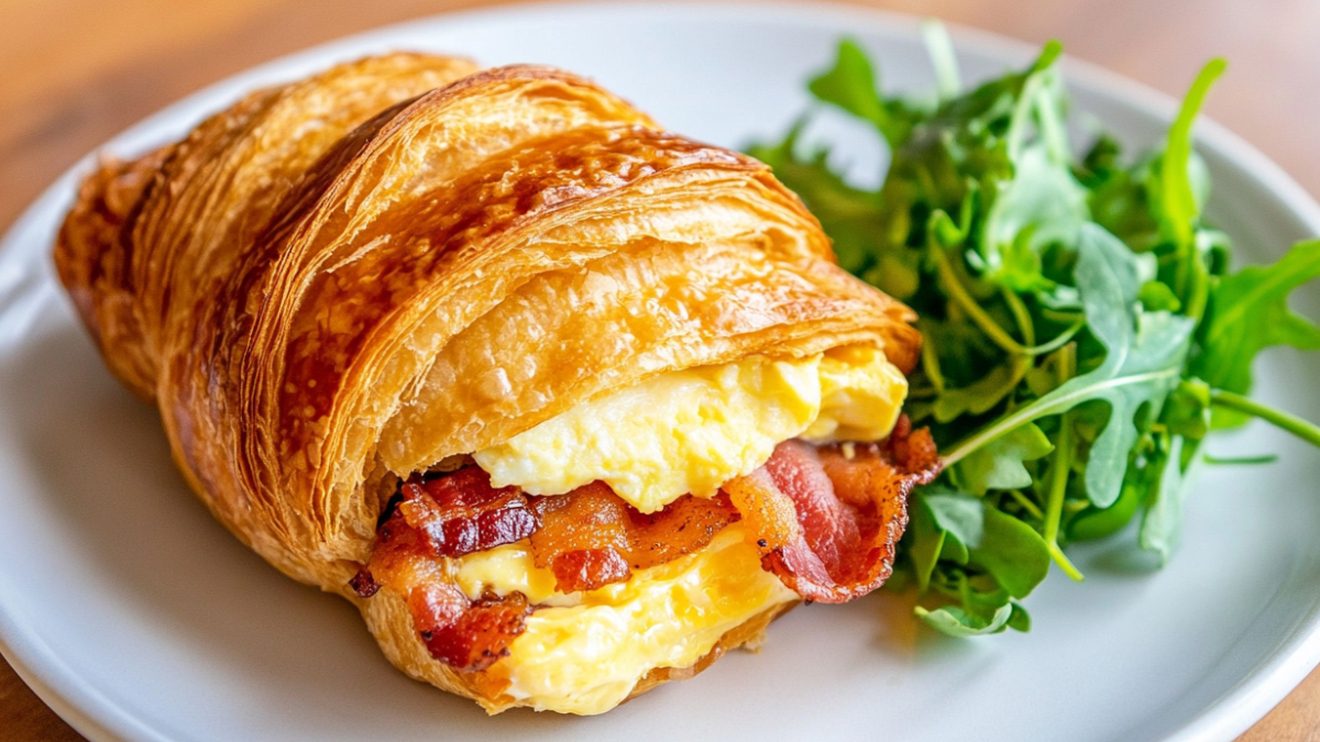 croissant sandwich