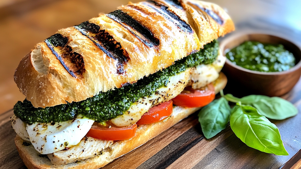 Pesto Chicken Sandwich