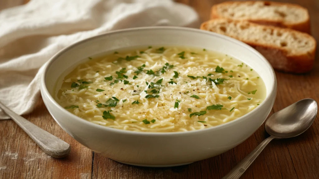 traditional pastina soup