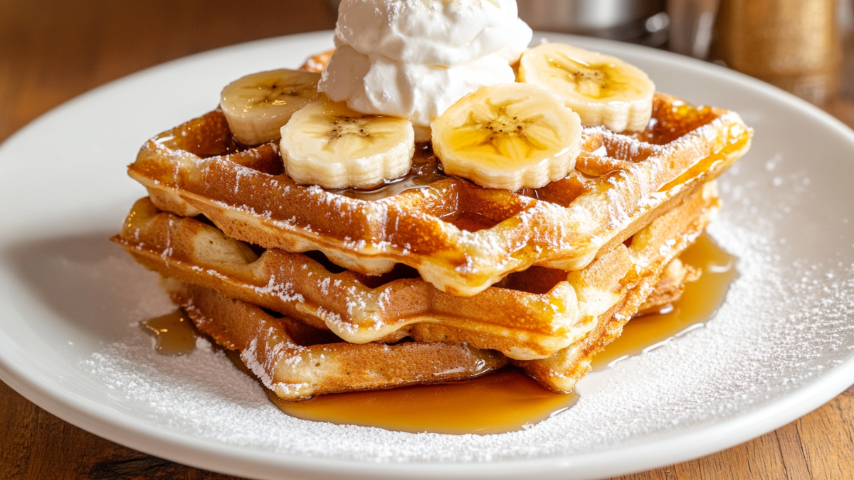 Banana Waffle