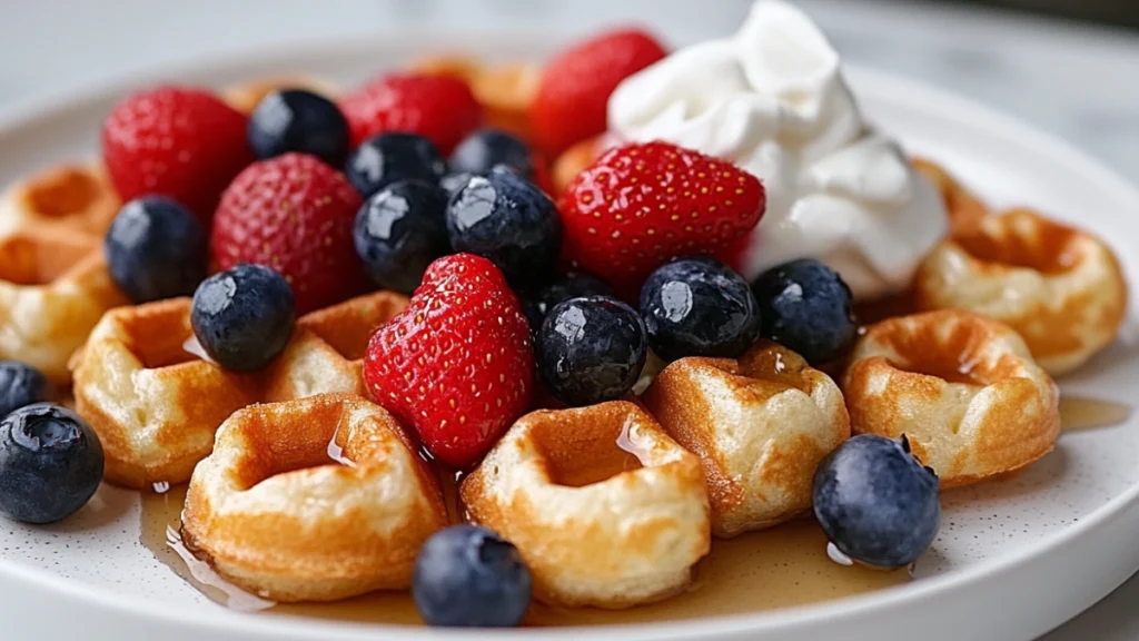 Mini waffles