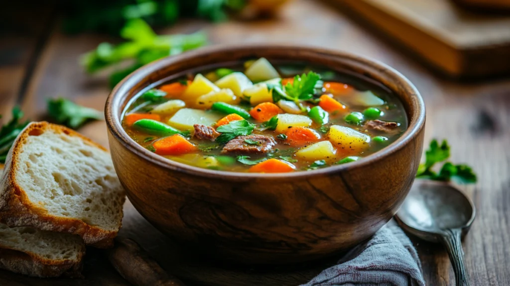 vegetable beef soup