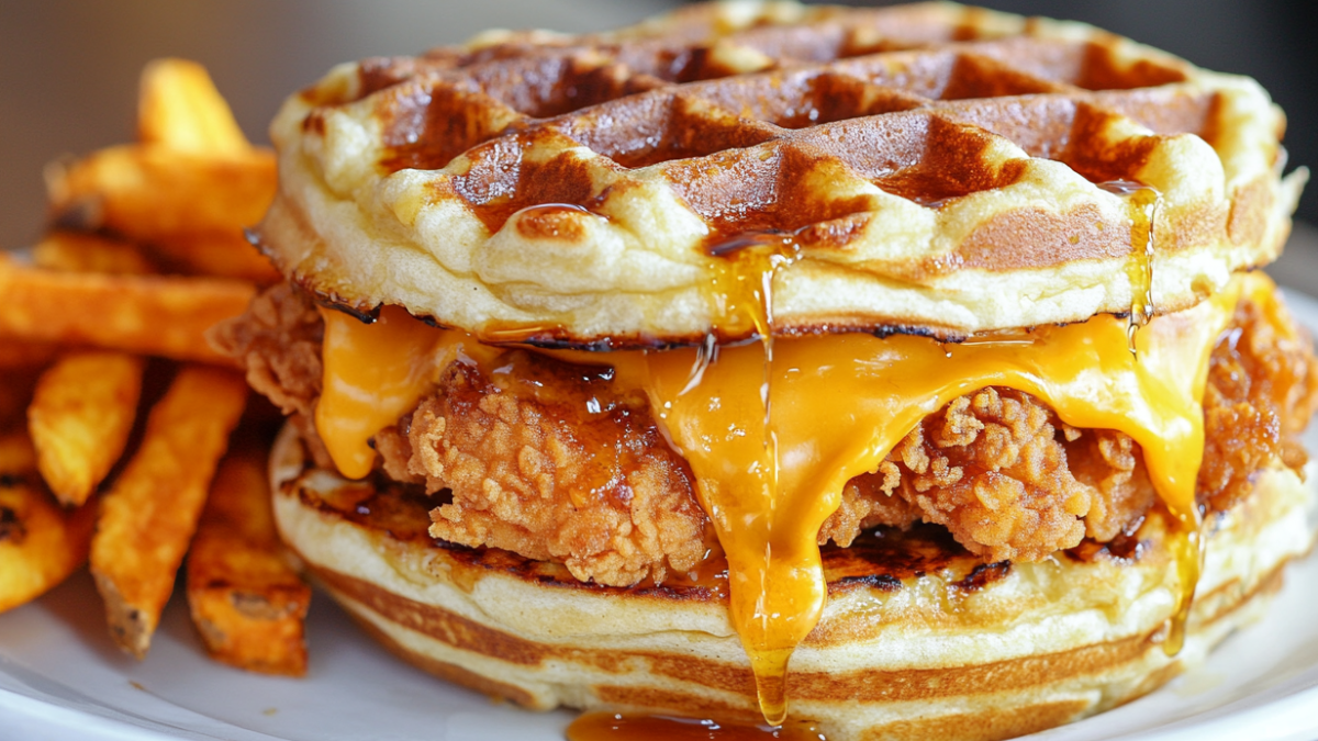 waffle sandwich